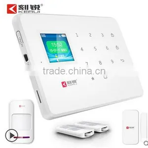 Wireless Touch RFID Color Display Wireless Smart Gsm Alarm System With Android and IOS App G18 thumbnail-1