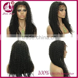 No Tangle Free Human Hair Wig Crochet Braids With Human Hair Mongolian Virgin Deep Curl Hair for Woman thumbnail-1