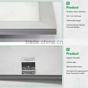 UL DLC Listed 1*4ft 40w 50w Ultra Thin Dimmable Led Panel Light thumbnail-3