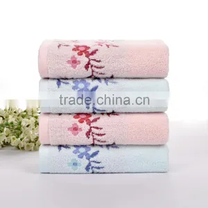 Promotional Home Textile 100%cotton Velour Pattern Towel Home Towel thumbnail-1