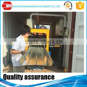 Metal Standing Seam Bemo Roof Panel Roll Forming Machine for Sale thumbnail-4