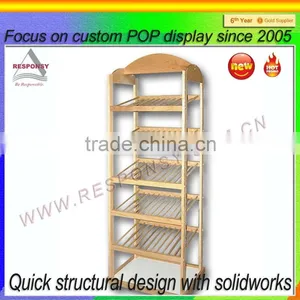 New Products Pop up Metal Cup Bread Display Rack for Retail Store thumbnail-4