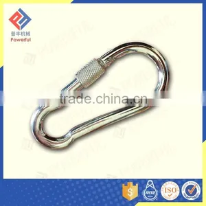 Superior Quality Standard DIN5299 Solid Brass Carabiner Clip With Screw thumbnail-2
