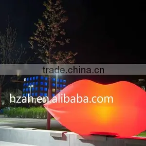 Giant Inflatable Red Lip Model/ Air Blown Kiss Mouth Inflatable Decoration thumbnail-2