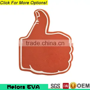 Melors Promotional Cheerleading EVA Foam Hand Foam Middle Finger Foam Fingers thumbnail-1