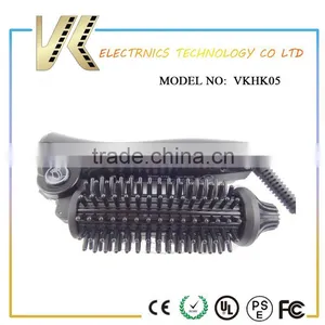 2016 Hot Folding Mini Hair Curler Hair Straightening Brush Iron for Travel thumbnail-6