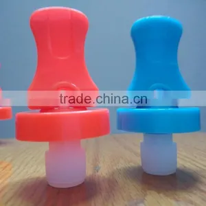 Non Spill Bottle Caps Keep Wine Fresh Bottle Stopper thumbnail-3