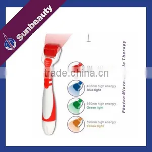 Photon LED Derma Needle Roller Hair Loss Skin Care Acne Cellulite Wrinkles thumbnail-1