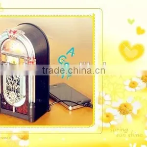 Mini Desktop Jukebox Speaker - Best Promotional Gift / Gifts for Kids / Teens Girls /music Lovers / 50s thumbnail-1