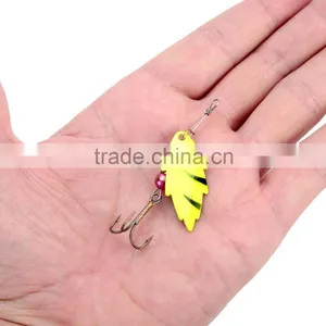 30Pcs Assorted Mixed Color Fishing Lures Metal Spinner Spoon Sequins Hook Hard Bait Tackle thumbnail-2