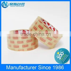 China Factory Carton Sealing Packaging Gum Crystal Bopp Tape Packing Tape thumbnail-1