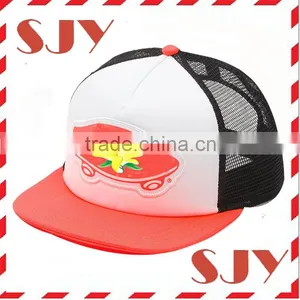 China Wholesale Short Brim Custom Child Hip Hop Cap thumbnail-5