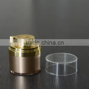Aluminum and Plastic Cosmetic Packaging Cream Jar, 10g 30g 50g Plasitc Jar thumbnail-2
