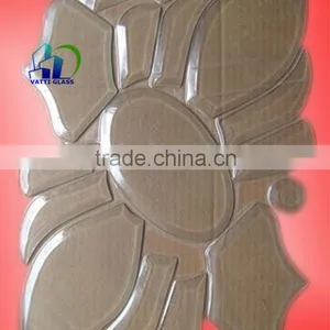 Cluster Bevel Clear Float Glass Beveled Glass Pieces thumbnail-2