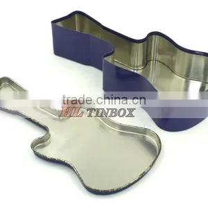 Guitar Shape High Quality Empty Candy Chocolate Tin Box thumbnail-4