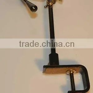 Beautfully Handcrafted Fly Tying Tools Short Handle Fly Tying Vise thumbnail-1