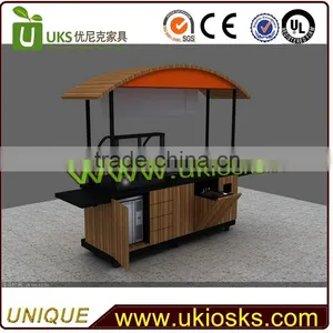 Moibile Ourdoor Food Cart / Coffee Cart Design for Sale thumbnail-3