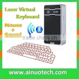Best Laser Virtual Keyboard Bluetooth Projection Layout for Mobile Phone and Tablet PC With Mouse Sound Fuction thumbnail-2