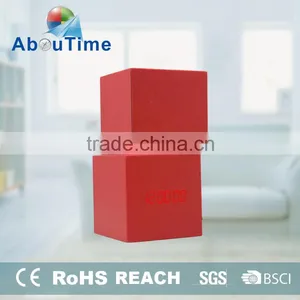 2016 Cheap Home Dedor Red Fashion LED Wooden Alarm Clock thumbnail-1