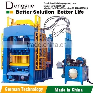 Latest Technology CE/SGS/ISO9001german Concrete Block Making Machine in India thumbnail-1