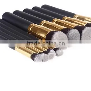 10Pcs Cosmetics Foundation Blending Blush Face Powder Brush Professional Makeup Brush Set thumbnail-3