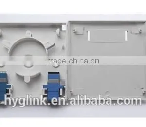 Fiber Optic Parts of 2 Port SC FTTH Fiber Optic Socket Panel thumbnail-4