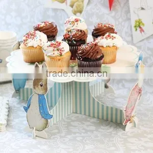 Round Cake Cupcake Stand Cake Stand Peter Rabbit Cupcake Centerpiece thumbnail-1