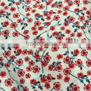 New Design Cheap Feather Dresses Rayon Printed Fabric thumbnail-1