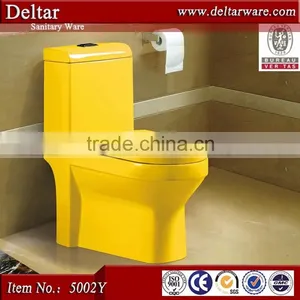 Yellow Colour Toilet Seat Sell in Georgia Market, Colour Toilet Sanitary Ware Products thumbnail-1