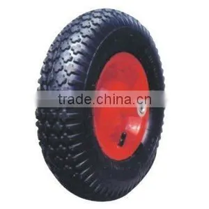 Inflatable Rubber Wheel PR2602 14x350-8 thumbnail-1
