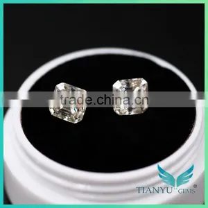 Moissanite Net Stone Images Asscher Cut Moissanite Brilliance Best Moissanite Retailer thumbnail-4
