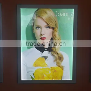 Super Bright Backlit LED Slim Snap Frame Light Box thumbnail-2