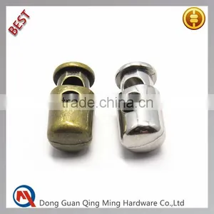 Antique Metal Cord Lock And Metal Spring Stopper thumbnail-1