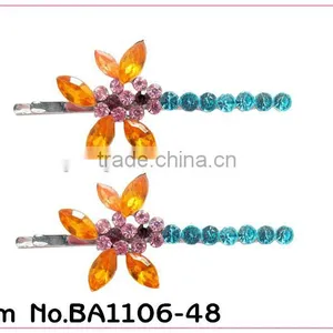 Fashion Jewelry Rhinestone Gemstone Hair Pin thumbnail-1