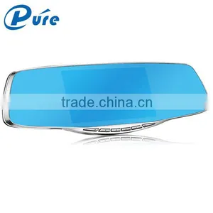 Dual Lens Rear View Mirror Recorder Dual Lens Vehicle Car Camera DVR Video Recorder G-Sensor Car Camera FHD Recorder thumbnail-2