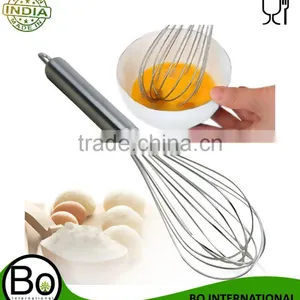 High Quality Stainless Steel Kitchen Whisk, Kitchen Whisk Balloon Whisk Set, Wire Whisk, Egg Frother, Milk & Egg Beat thumbnail-1