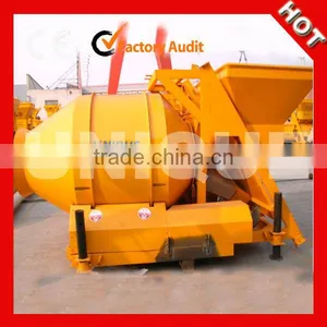 2013 Hot JZM500 Trailer Cement Mixer For Sale thumbnail-1