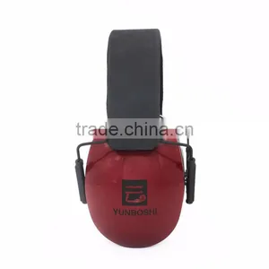 Color Logo Customized Adjustable Headband Noise Reduction Ear Muff thumbnail-1