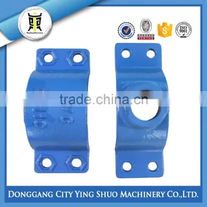 CUSTOM MANUFACTURE CAST IRON PIPE LOWER TAPPING SADDLE CASTING thumbnail-1