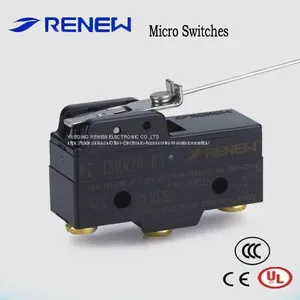 Mini Operation Steel Wire Hinge Lever Type Micro Switch(UL/CE/CCC Certificate) thumbnail-3