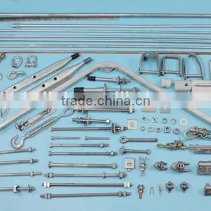 High Quality Thimble Eye Anchor Rod,guy Bolt, Guy Anchor Rod thumbnail-5