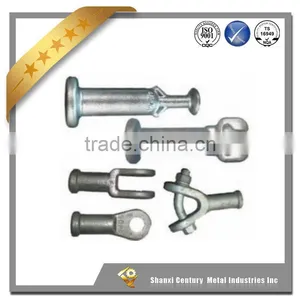 Composite Insulator Ball End Fitting Railway Casting and Forged Insulator Metal Parts thumbnail-1