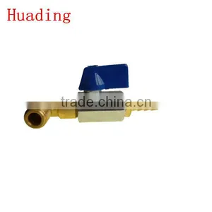 1/4" 3/8" 1/2"hot Sale Double Male Thread Brass Ball Valve thumbnail-6