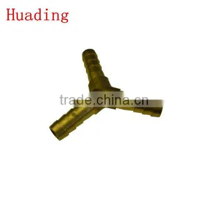 Brass Marterial ,brass y Type Hose Barb 1/4',5/16',3/8',1/2', y Type Brass Fittting thumbnail-1