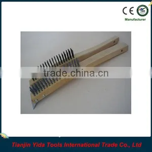 Wooden Handle Scratch Brush thumbnail-1