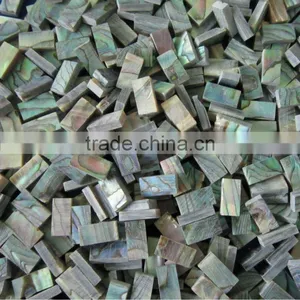 Square Cut Thick Abalone Paua Shell Blank Inlays thumbnail-1