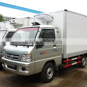 Foton 4X2 Gasoline Refrigerator Truck for Sale thumbnail-2