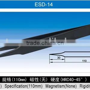 110mm Mini Vetus Eyelash Extension Tweezers With Sharp Point China Manufacture thumbnail-1