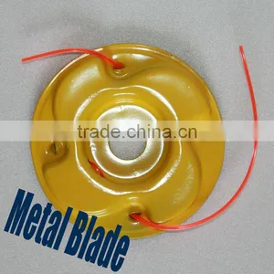 Grass Cutter / Trimmer / Brush Cutter Nylon Blades / Metal Head With Nylon Cord thumbnail-1