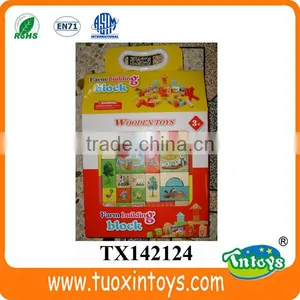 Wooden Construction Building Blocks Toys Creative Puzzle Toys for Kids thumbnail-3